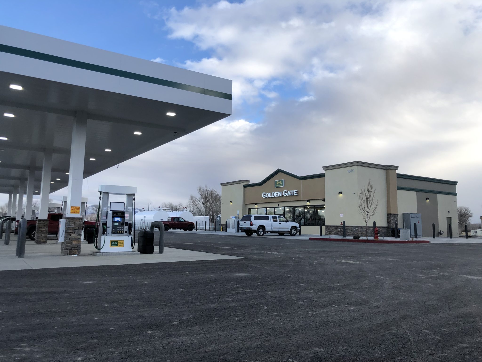 New Truck Stop in Yerington Open on December 31st, 2021 but Closed on