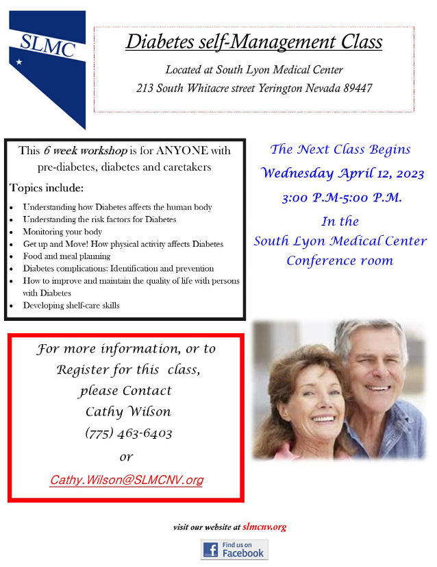 SLMC Offers 6Week Diabetes SelfManagement for ANYONE with