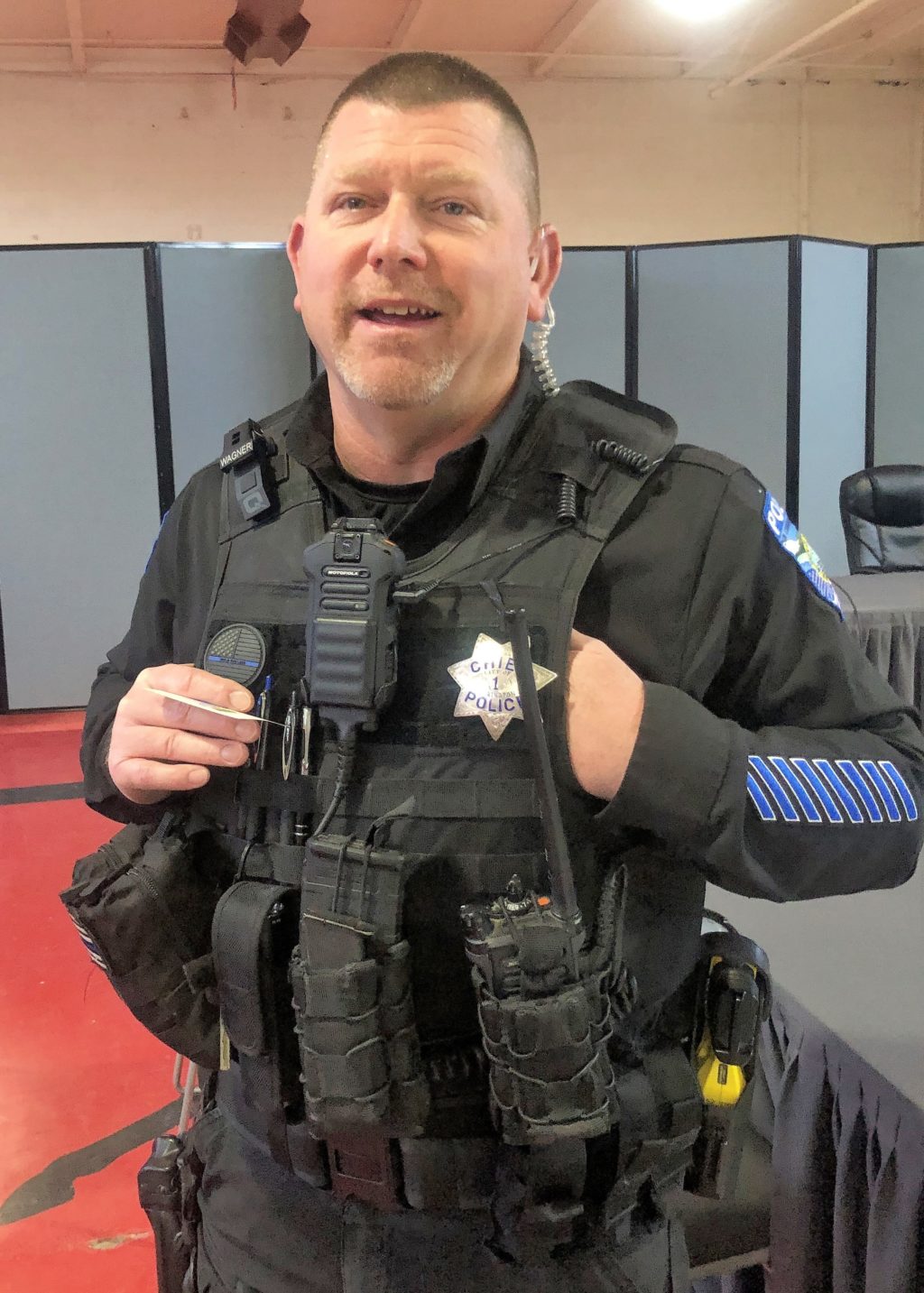 Yerington City Council 2023 Mar 13 YPD Chief Wagner The Pizen Switch