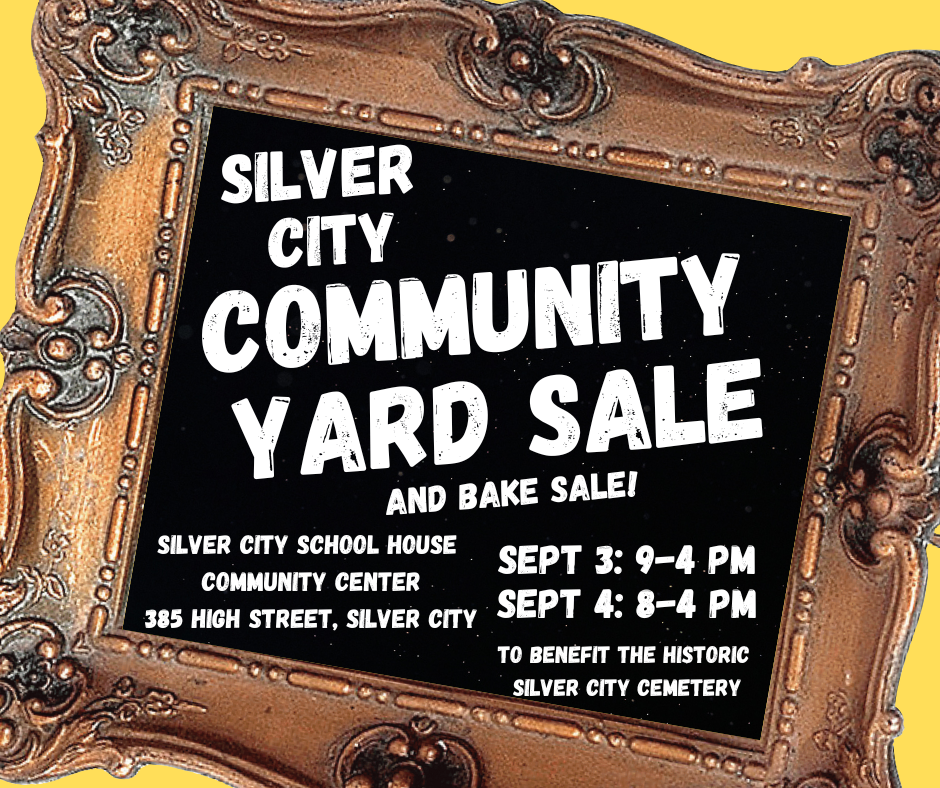 Silver City Yard Sale to Benefit Historic Cemetery on the Comstock