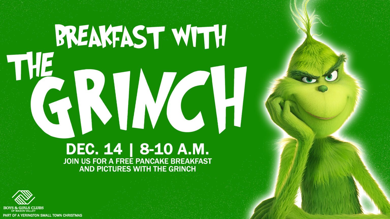 BGCMV Grinch Breakfast 2024 Dec 14 The Pizen Switch Times