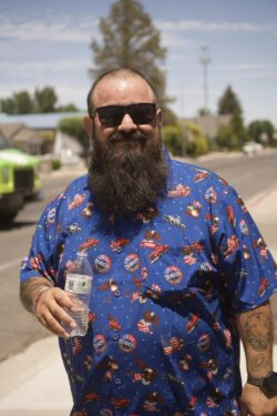 Omar Rodriguez Lopez, "Be blessed, be safe, and be good people!!" Jeff Waldaias Photography