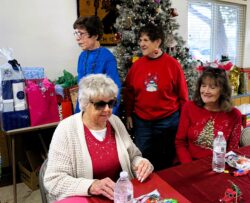 June Matheus, Mary Jane Bettencourt, Connie Banta & Kathy Beckett.