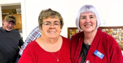 Bi-Valley RPEN President Rita Evasovic with Nevada RPEN Executive Director Terri Laird.