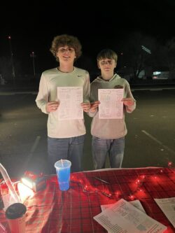 First votes in for the Small Town Lights!