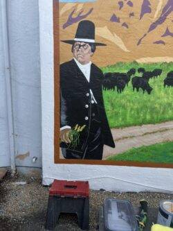 Outstanding likeness of Wovoka, creator of the Ghost Dance.
