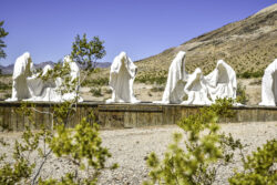 Last Supper sculpture, Rhyolite NV