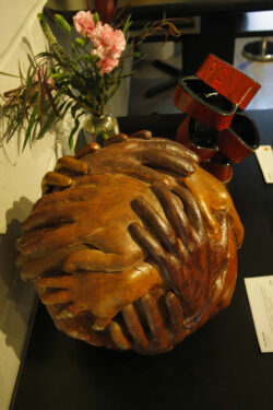 Photograph of "Hands" taken by Richard Massey.
