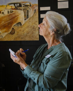 Reporter Roberta Bryant. By Richard Massey.