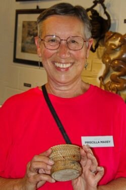 Artist Priscilla Maxey. Photo by Roberta Bryant.