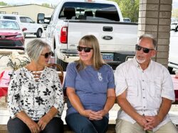 Karen Bull with Joanne & Rick Smith